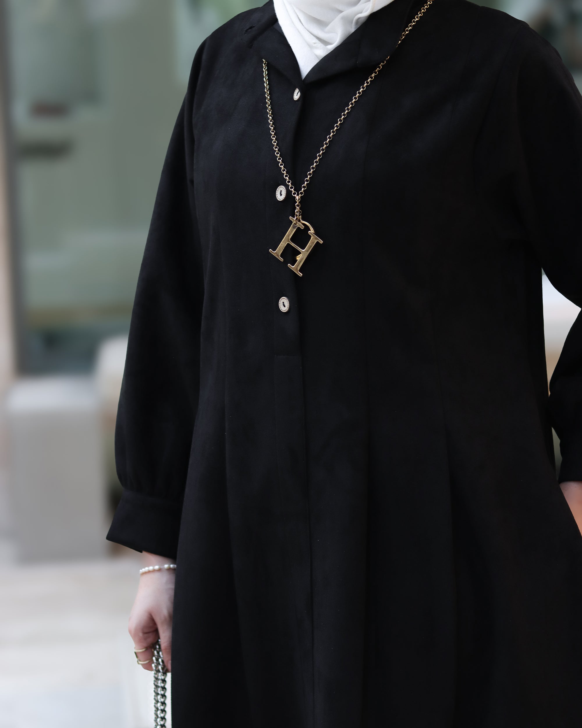 Classic Chamois A-Line Nafnouf – Black