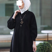 Classic Chamois A-Line Nafnouf – Black