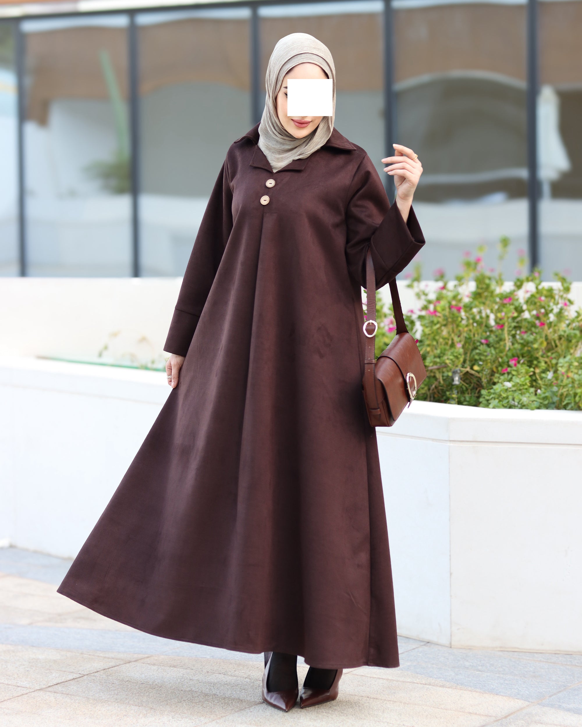 Classic Chamois Maxi Nafnouf – Brown