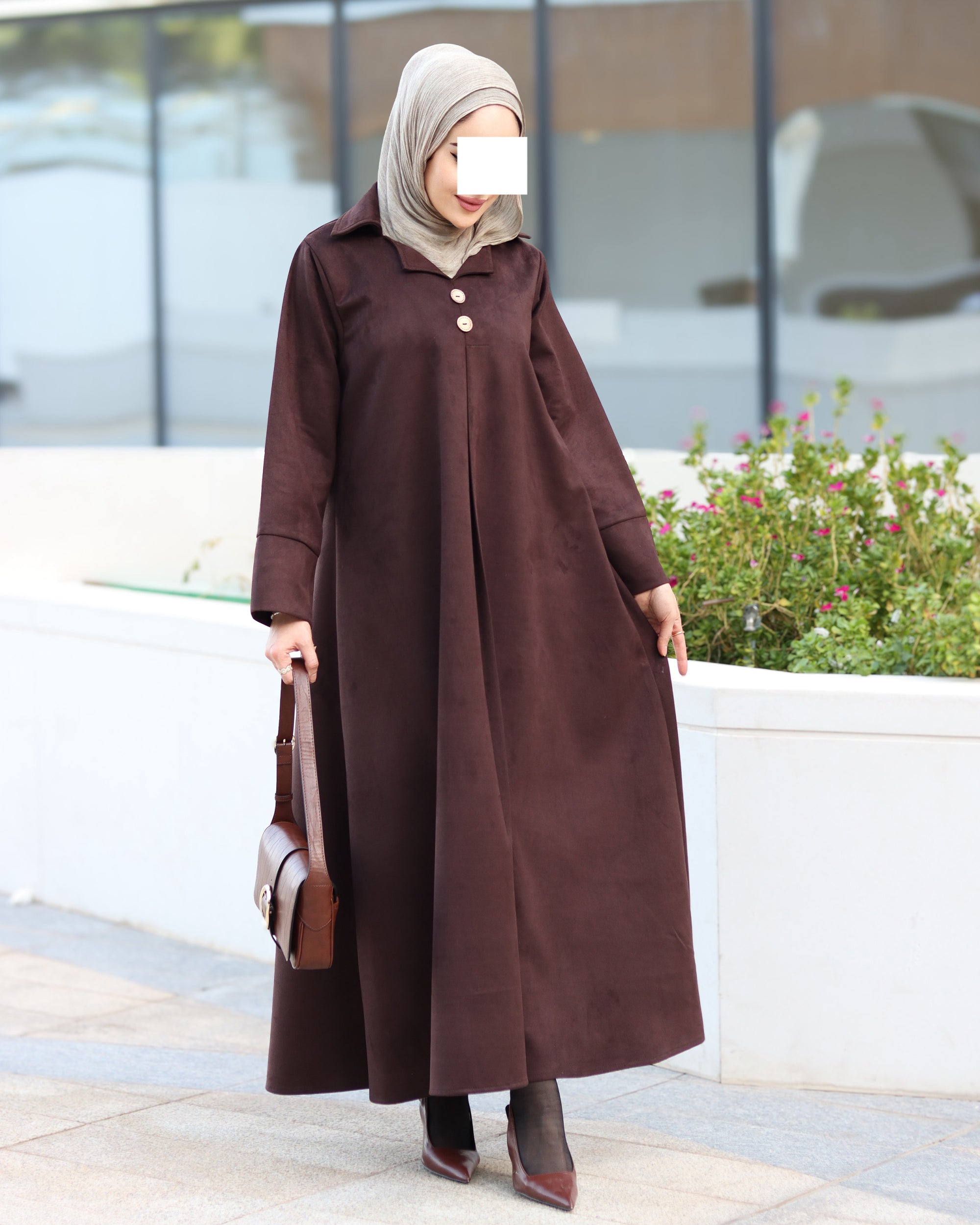 Classic Chamois Maxi Nafnouf – Brown