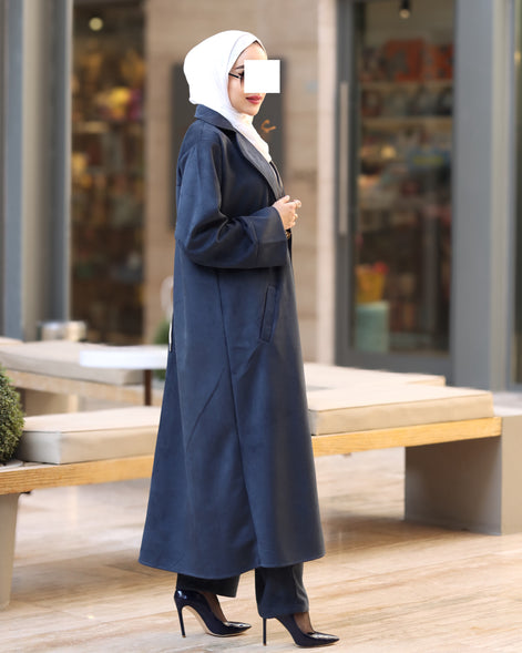 Classic Chamois Coat Set – Navy