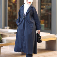 Classic Chamois Coat Set – Navy