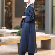 Classic Chamois Coat Set – Navy