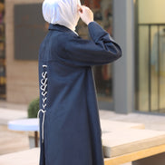 Classic Chamois Coat Set – Navy