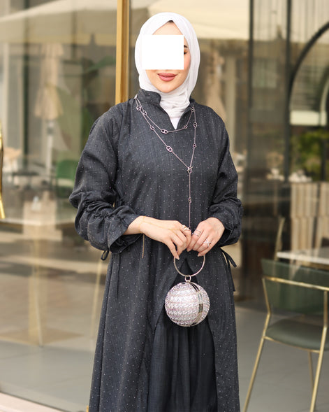 ميدنايت لينن دارا – أسود بنقاط خفيفة