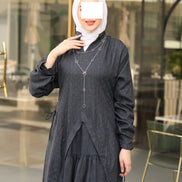 ميدنايت لينن دارا – أسود بنقاط خفيفة