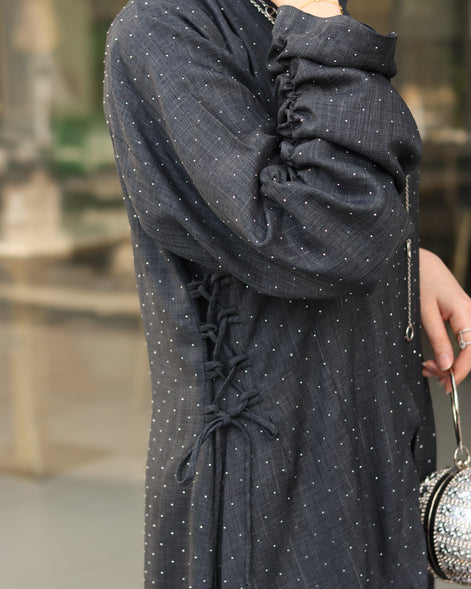 ميدنايت لينن دارا – أسود بنقاط خفيفة