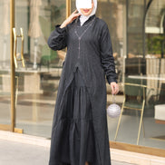 ميدنايت لينن دارا – أسود بنقاط خفيفة