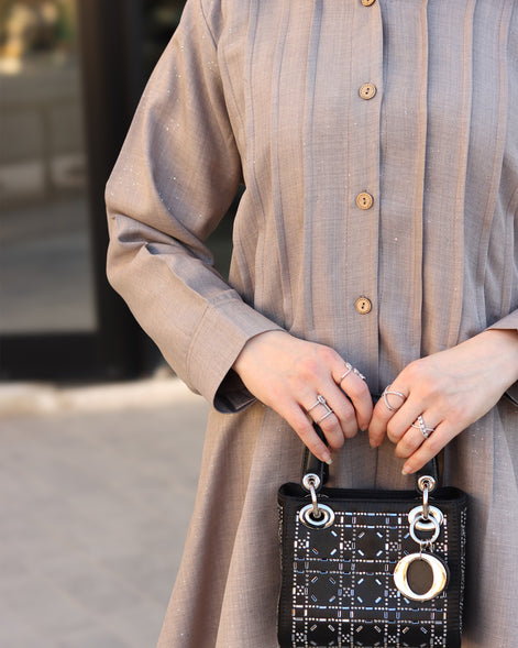 طقم قميص و بنطلون من الكتان - تابو